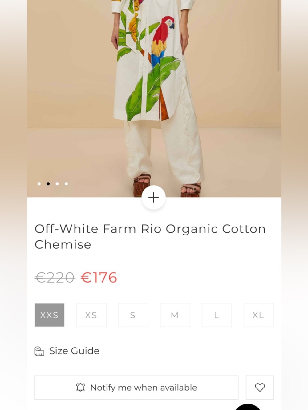 Farm Rio: Off-White Farm Rio Organic Cotton
Chemise - Picture 9 of 11